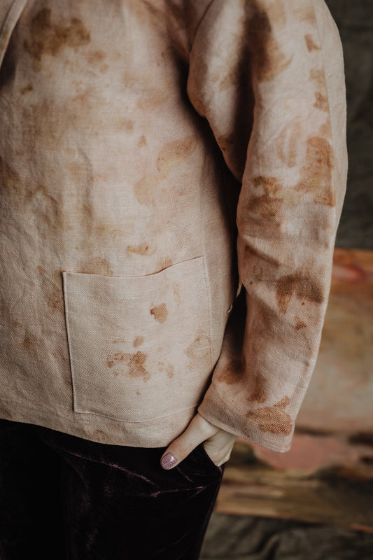 Linen oversize cardigan Vika Studio