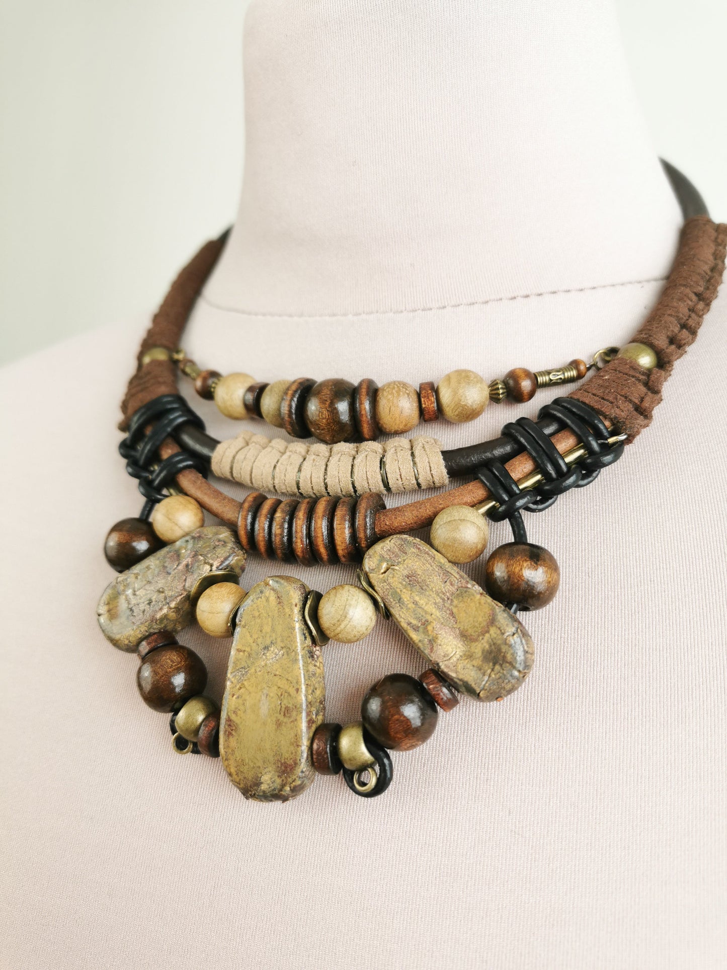 Statement necklace Vika Studio