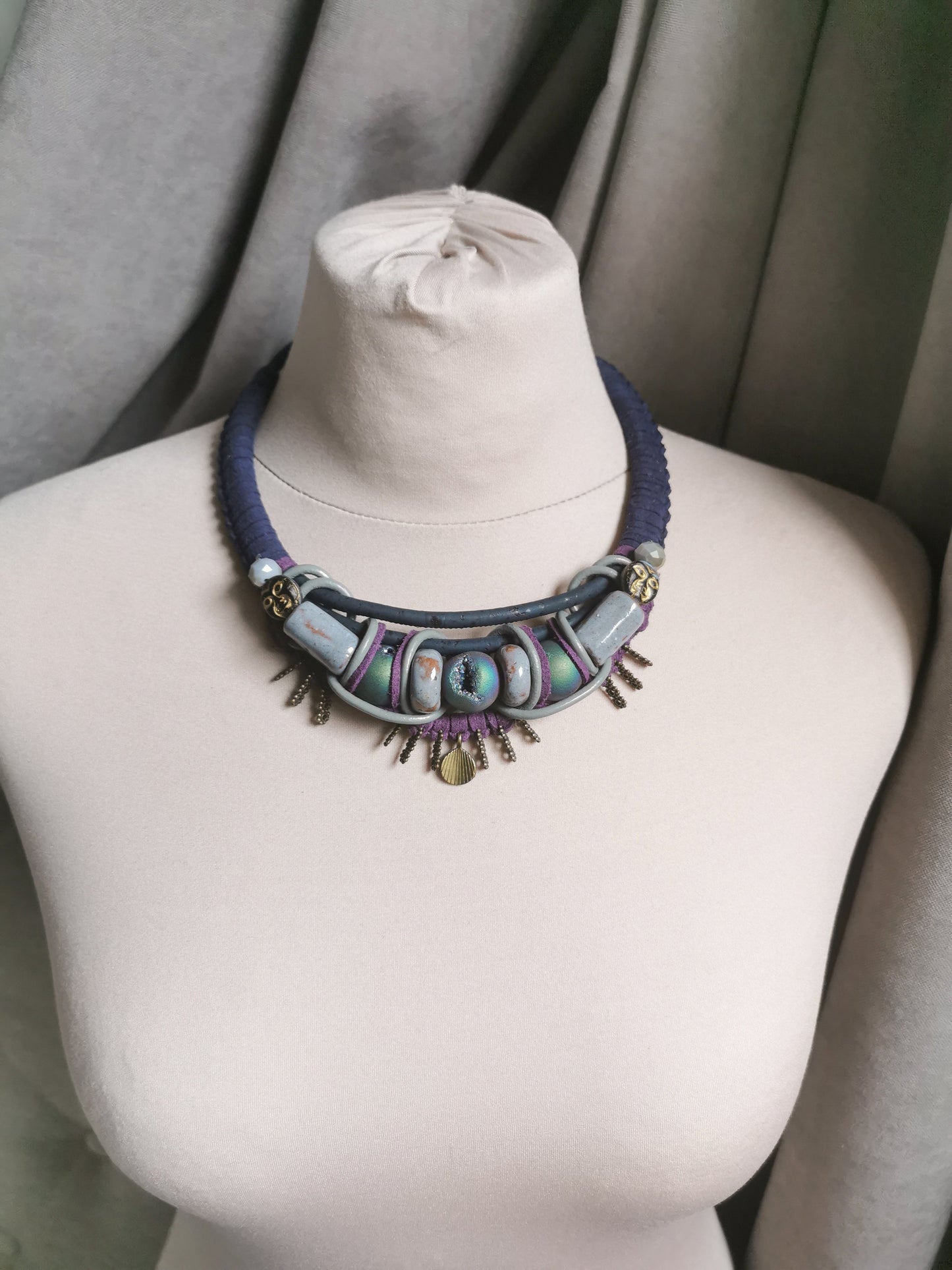 Statement bold necklace Vika Studio