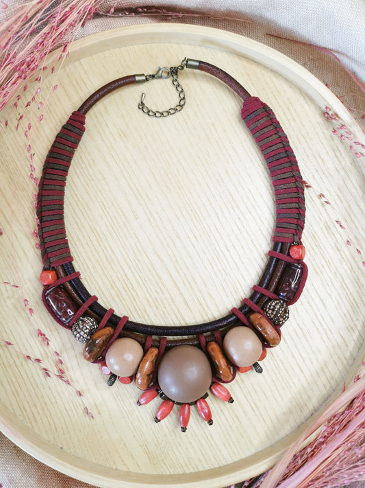Statement bold necklace Vika Studio