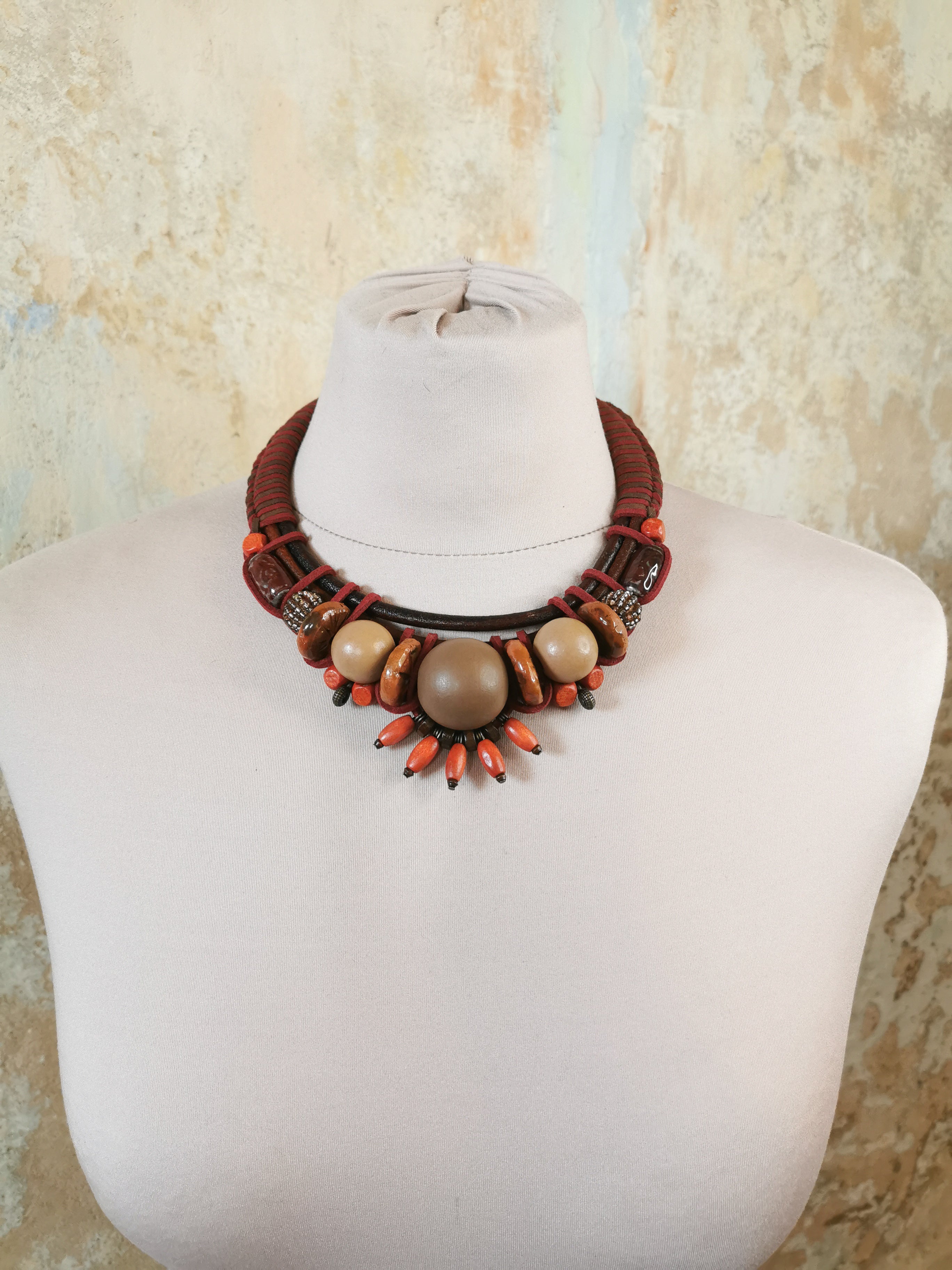 Statement bold necklace