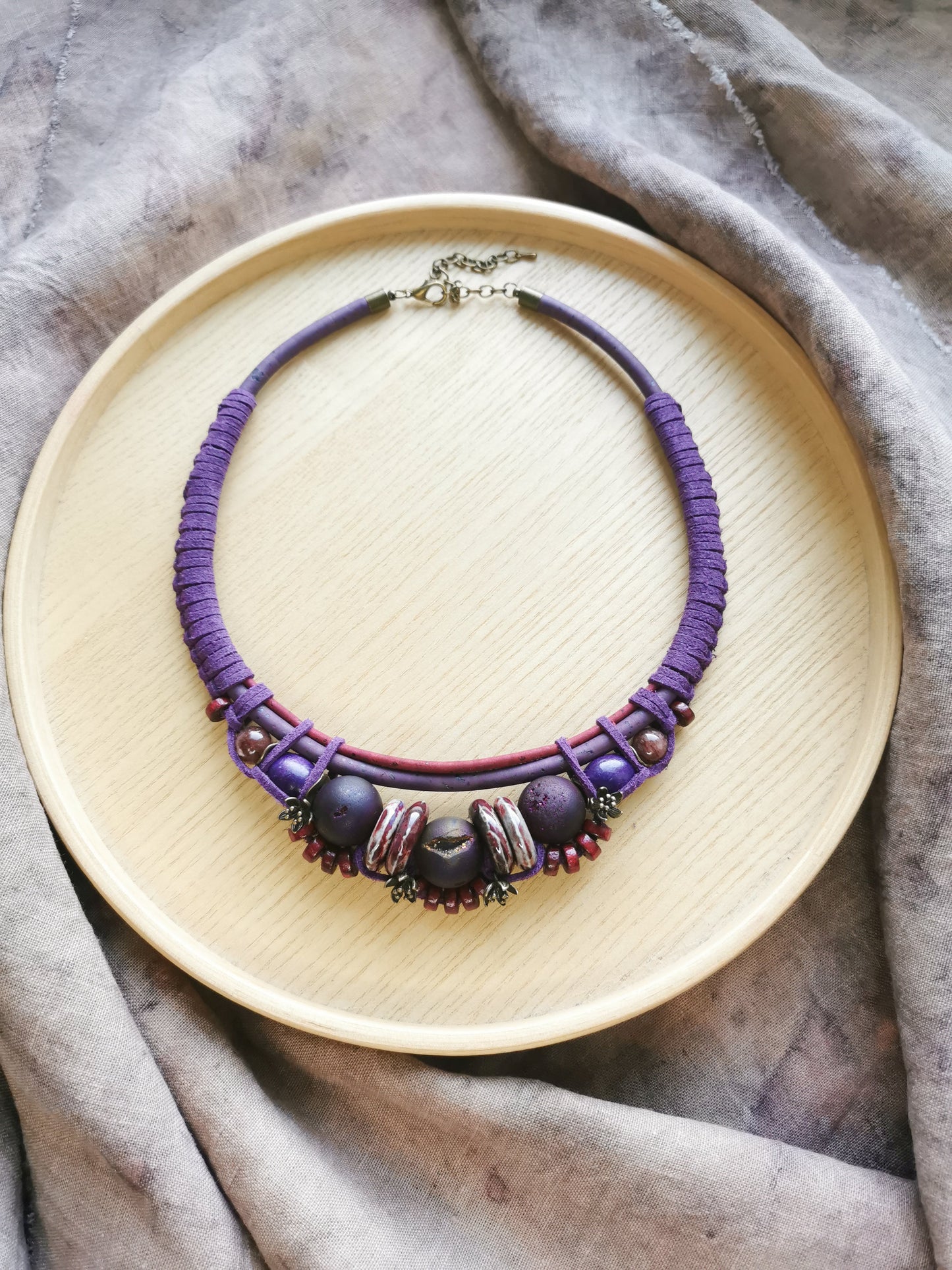 Bold Statement necklace Vika Studio