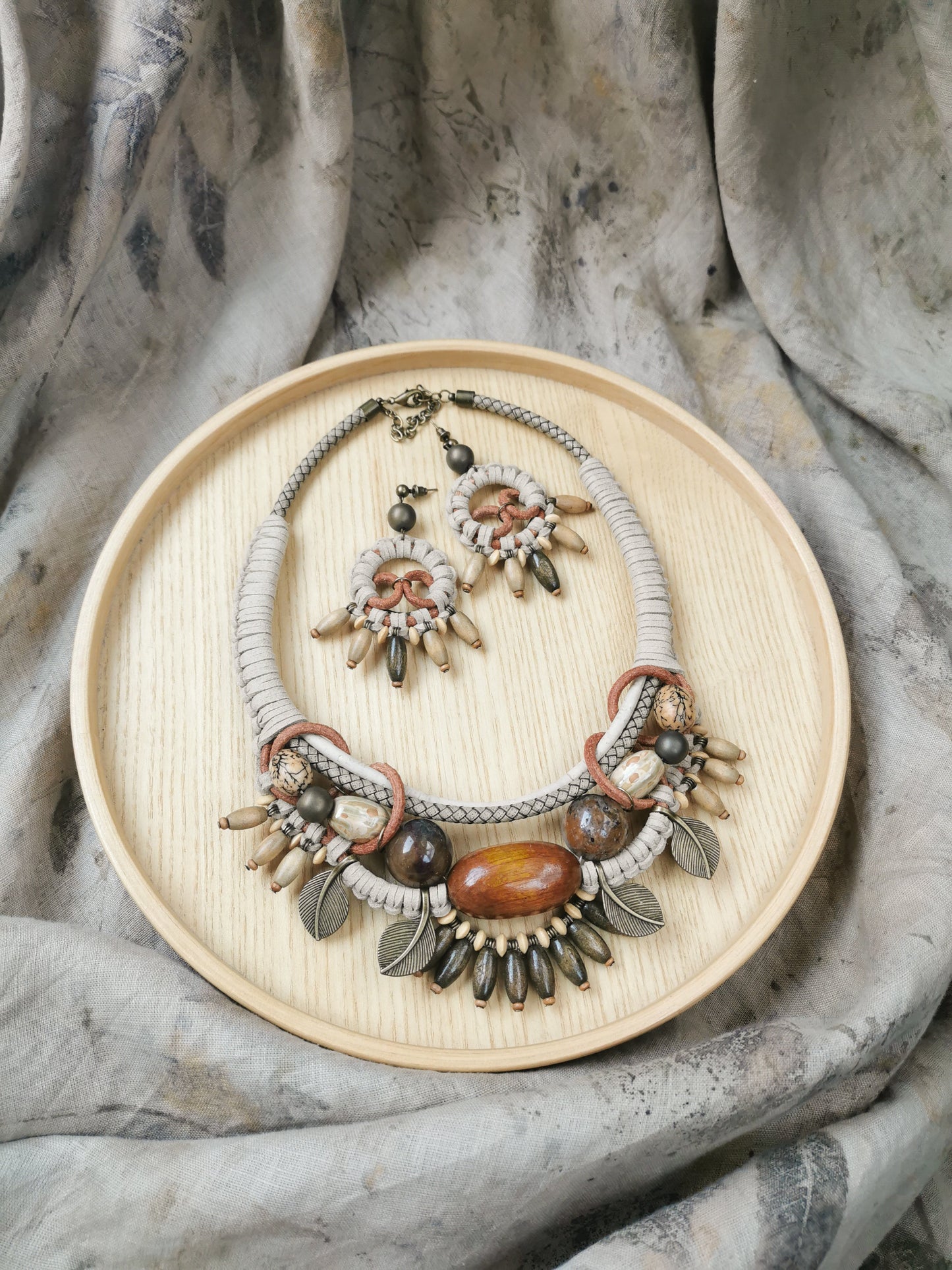 Statement large necklace Vika Studio