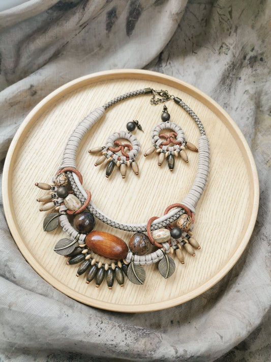 Statement large necklace Vika Studio
