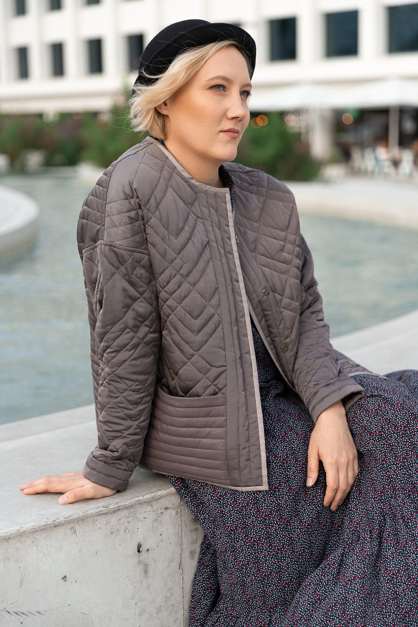 Quilted jacket Vika Studio
