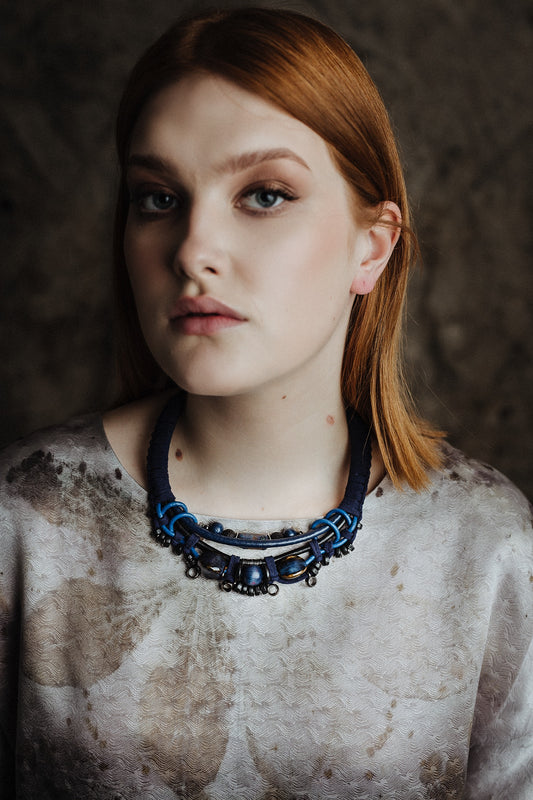 Tribal chunky necklace