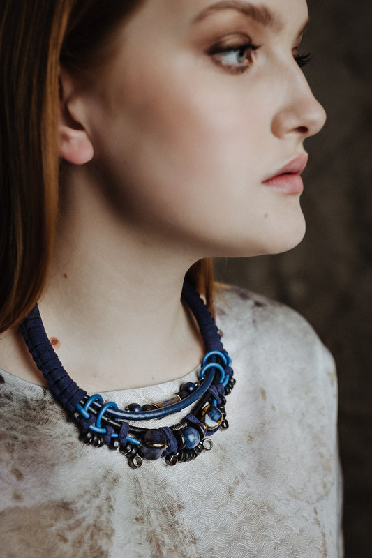 Tribal chunky necklace