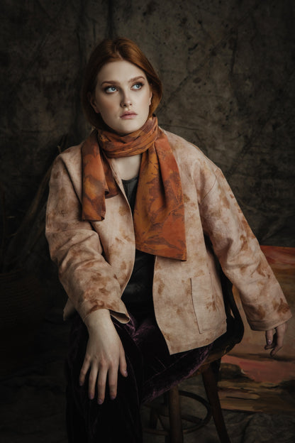 Linen oversize cardigan