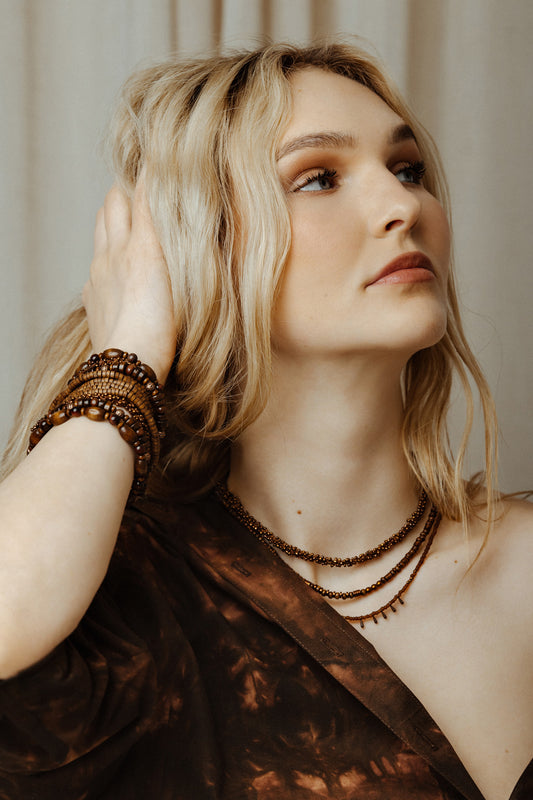 Boho stack bracelet