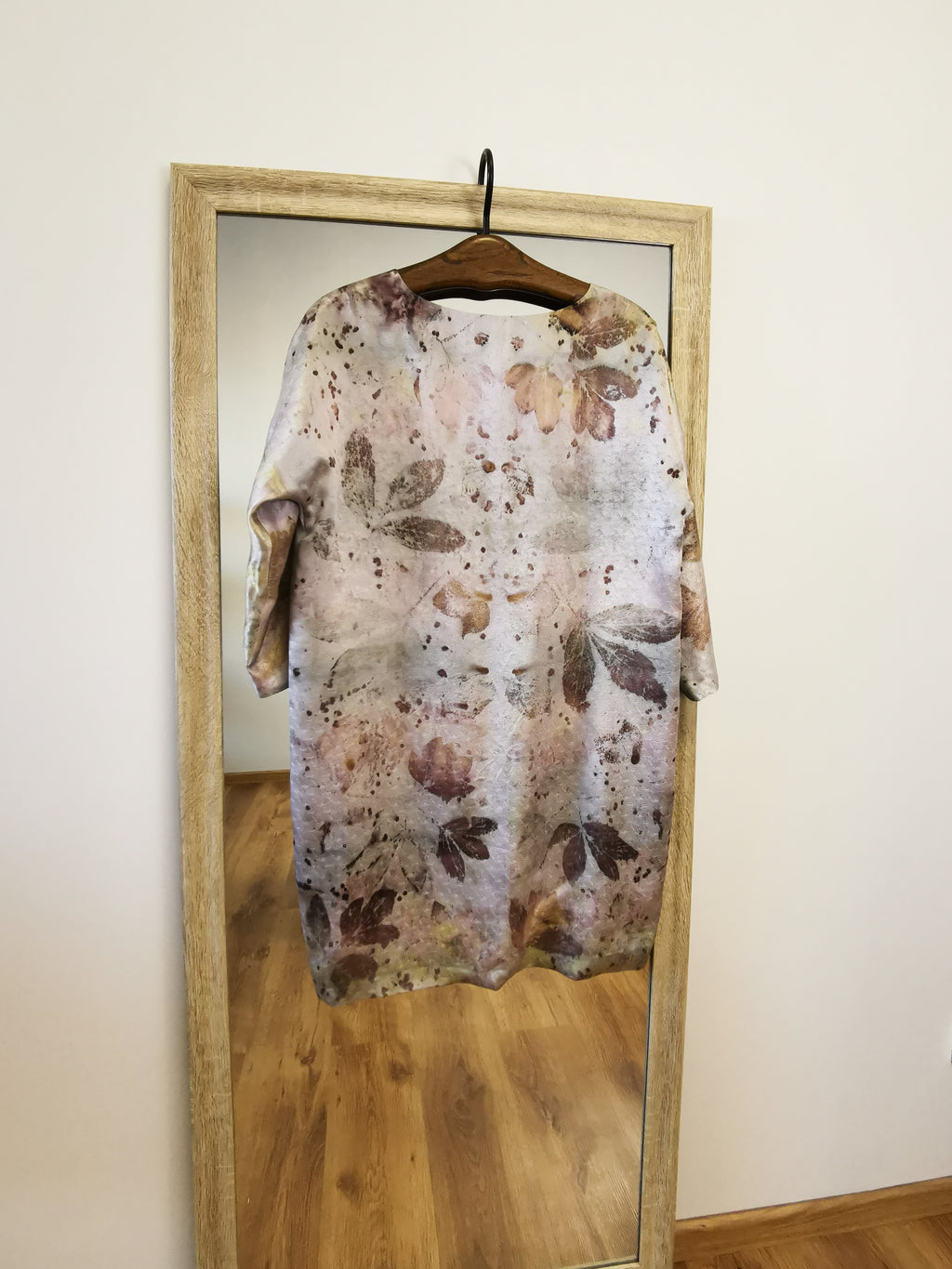 Botanical-Dyed Silk Dress