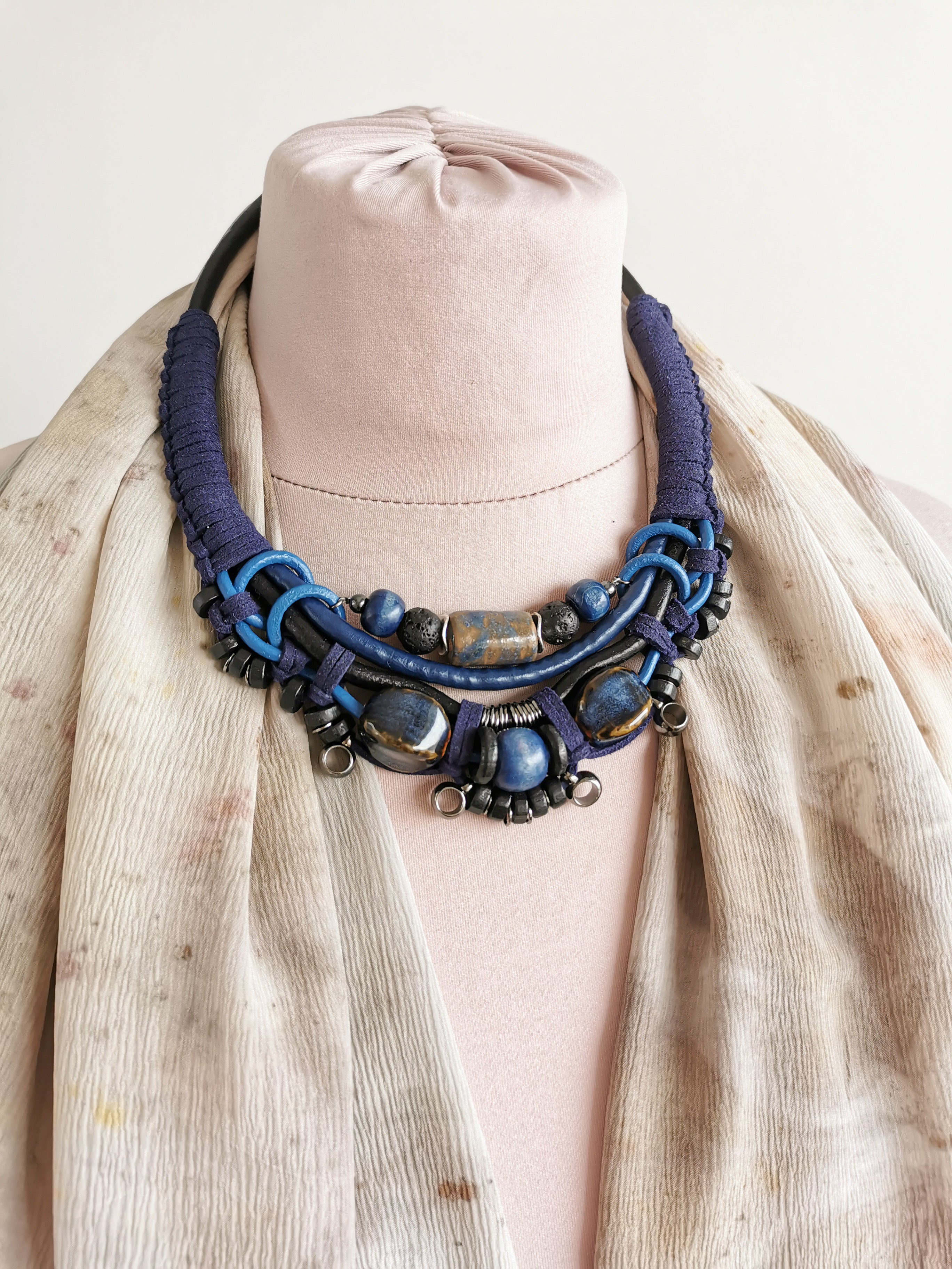 Tribal chunky necklace