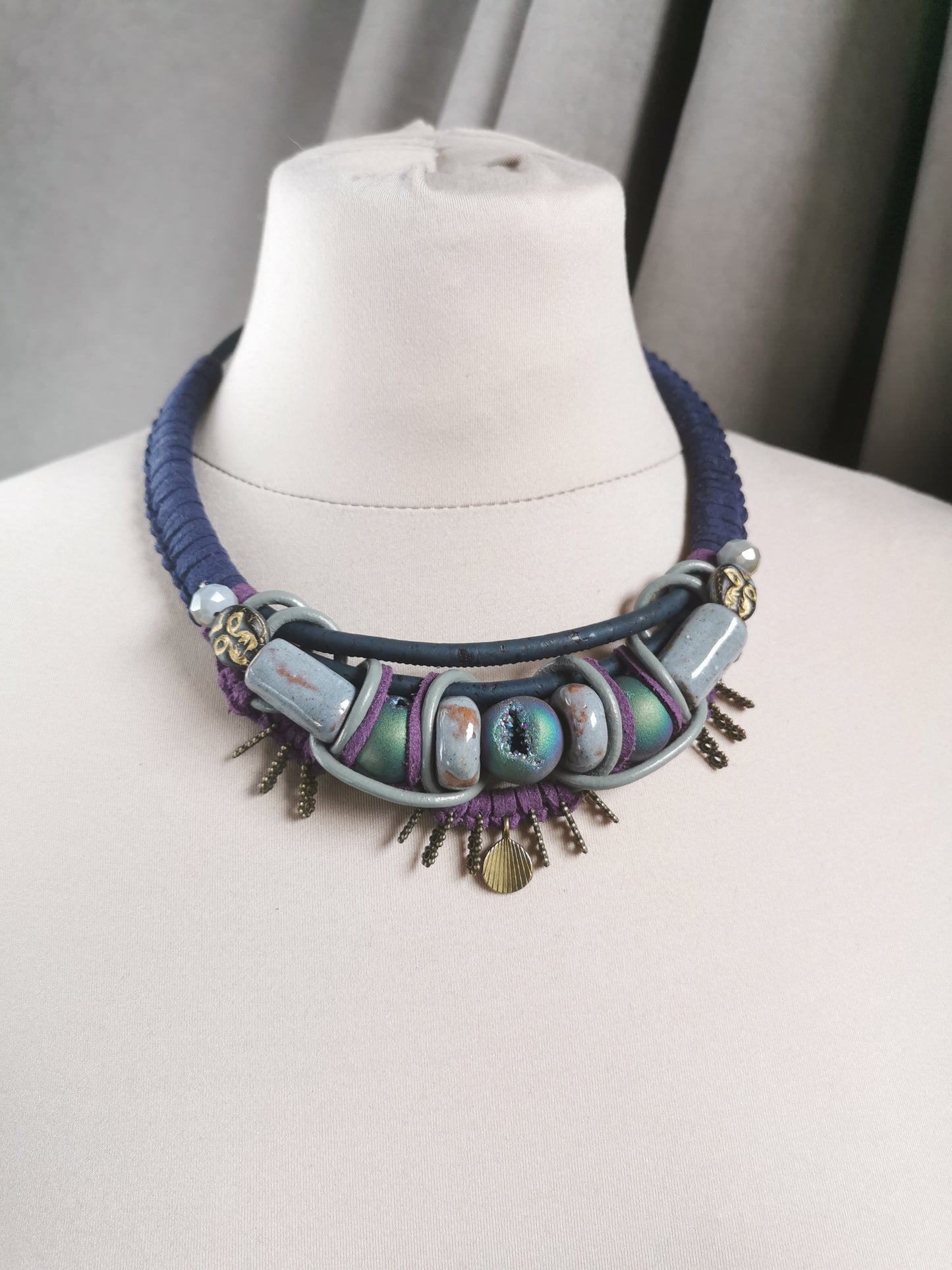 Statement bold necklace