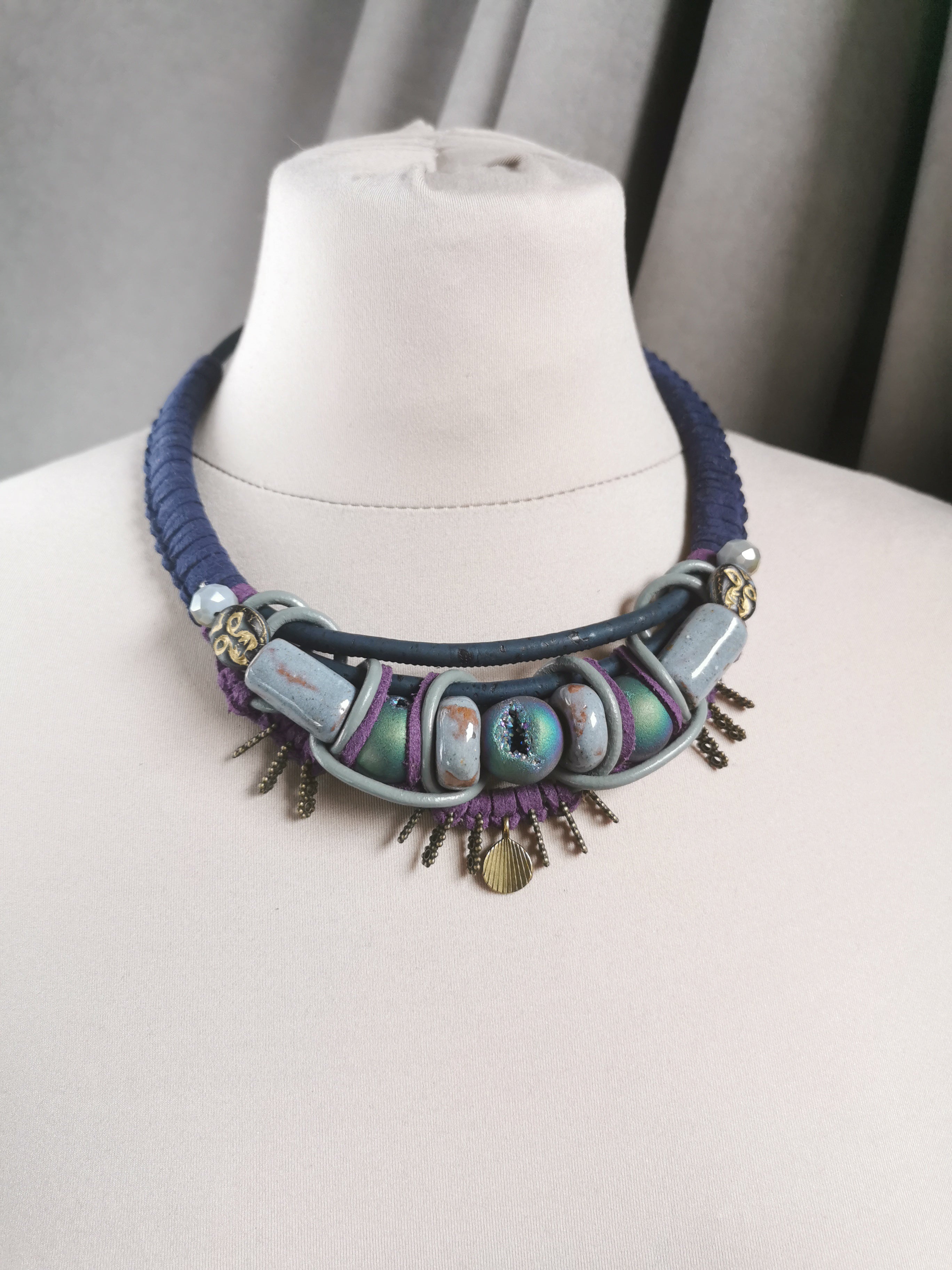 Statement bold necklace