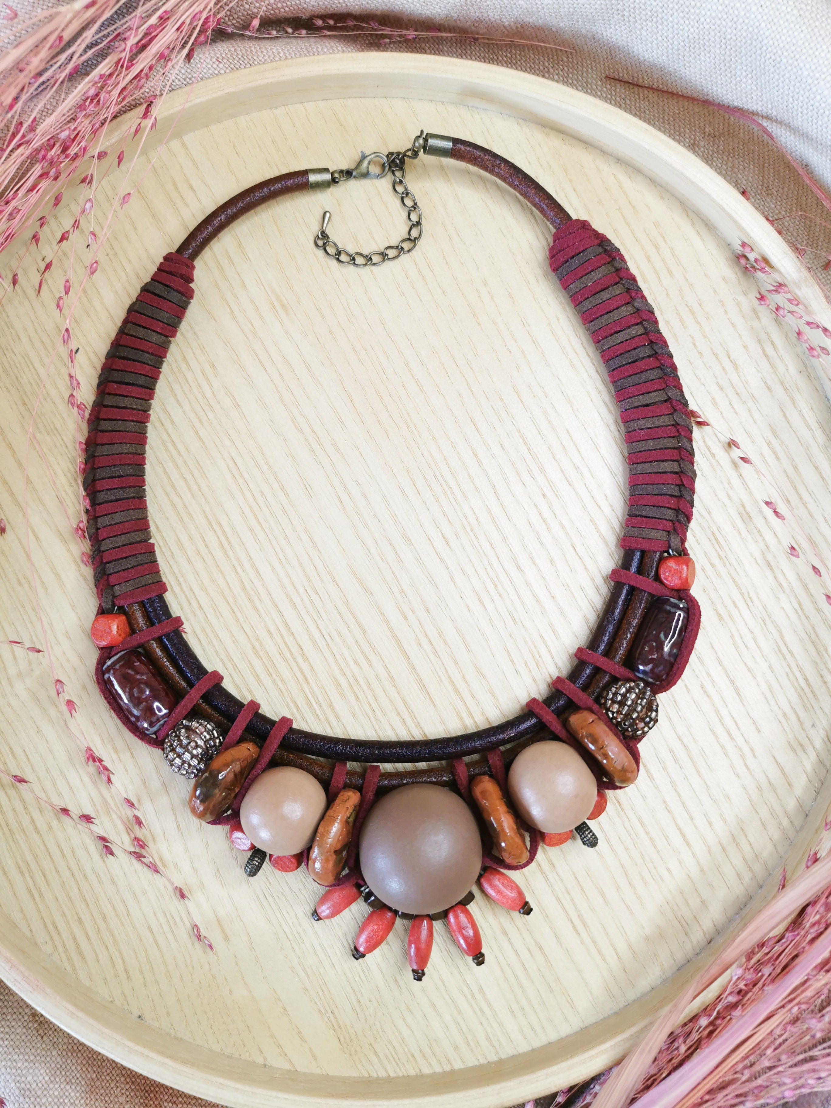 Statement bold necklace