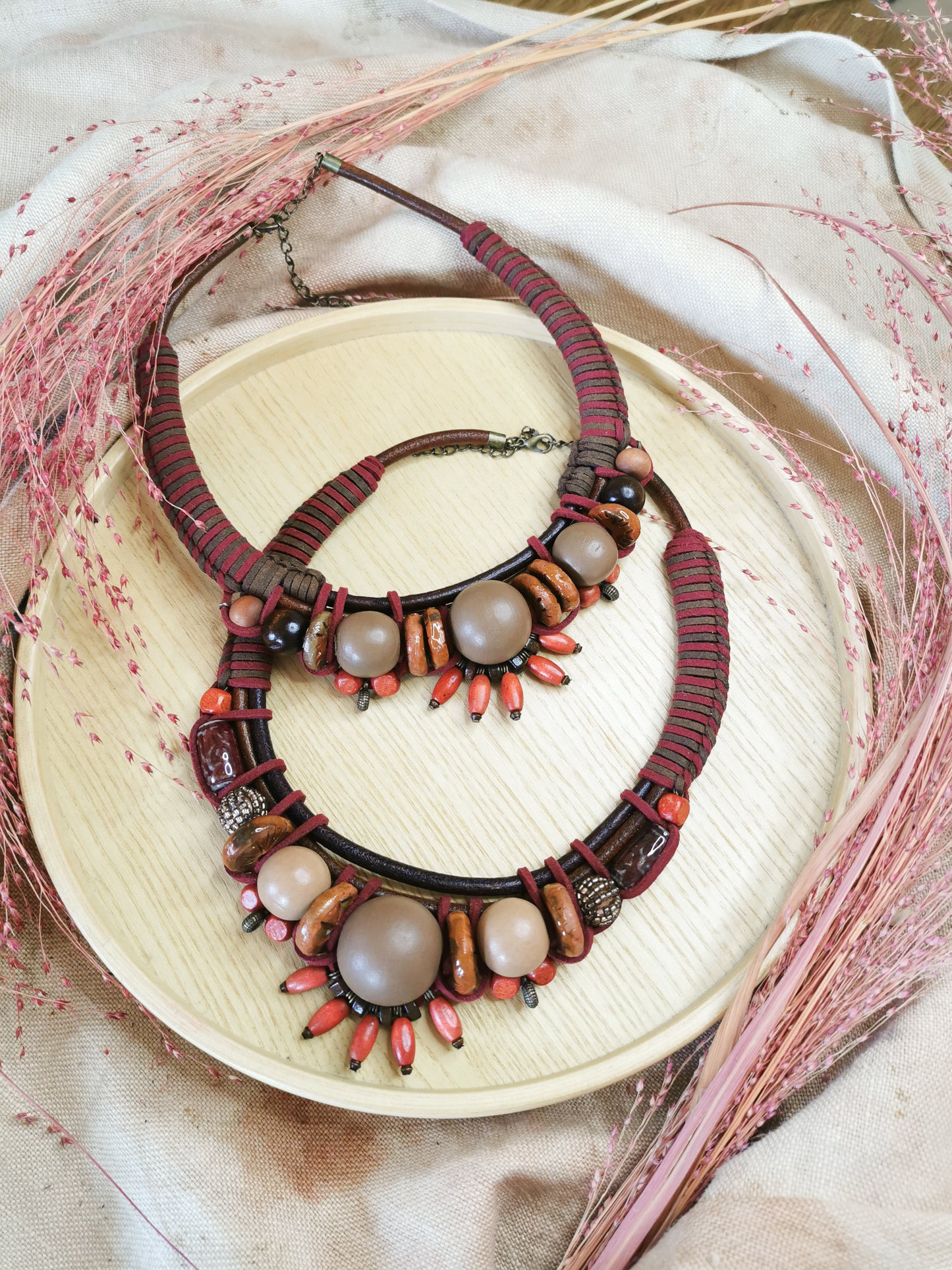 Statement bold necklace