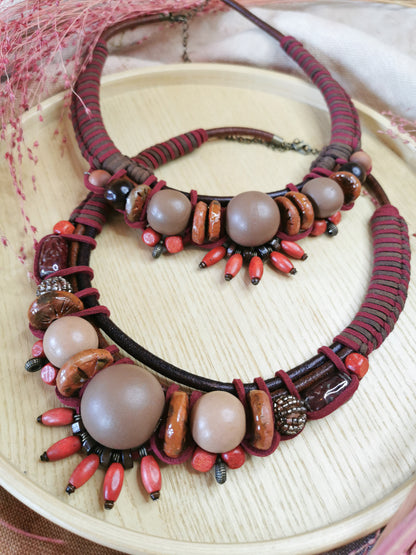Statement bold necklace