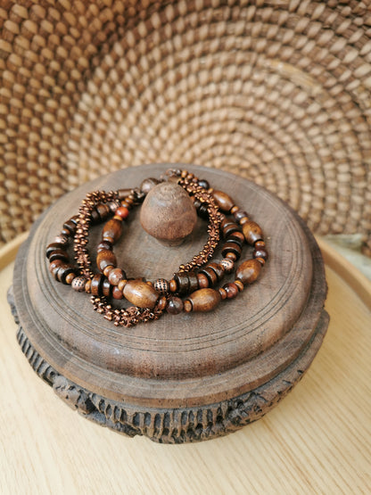 Boho stack bracelet
