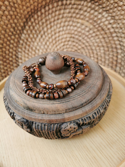 Boho stack bracelet