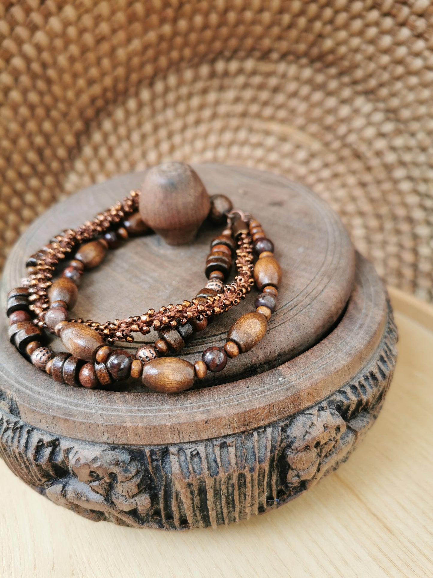 Boho stack bracelet