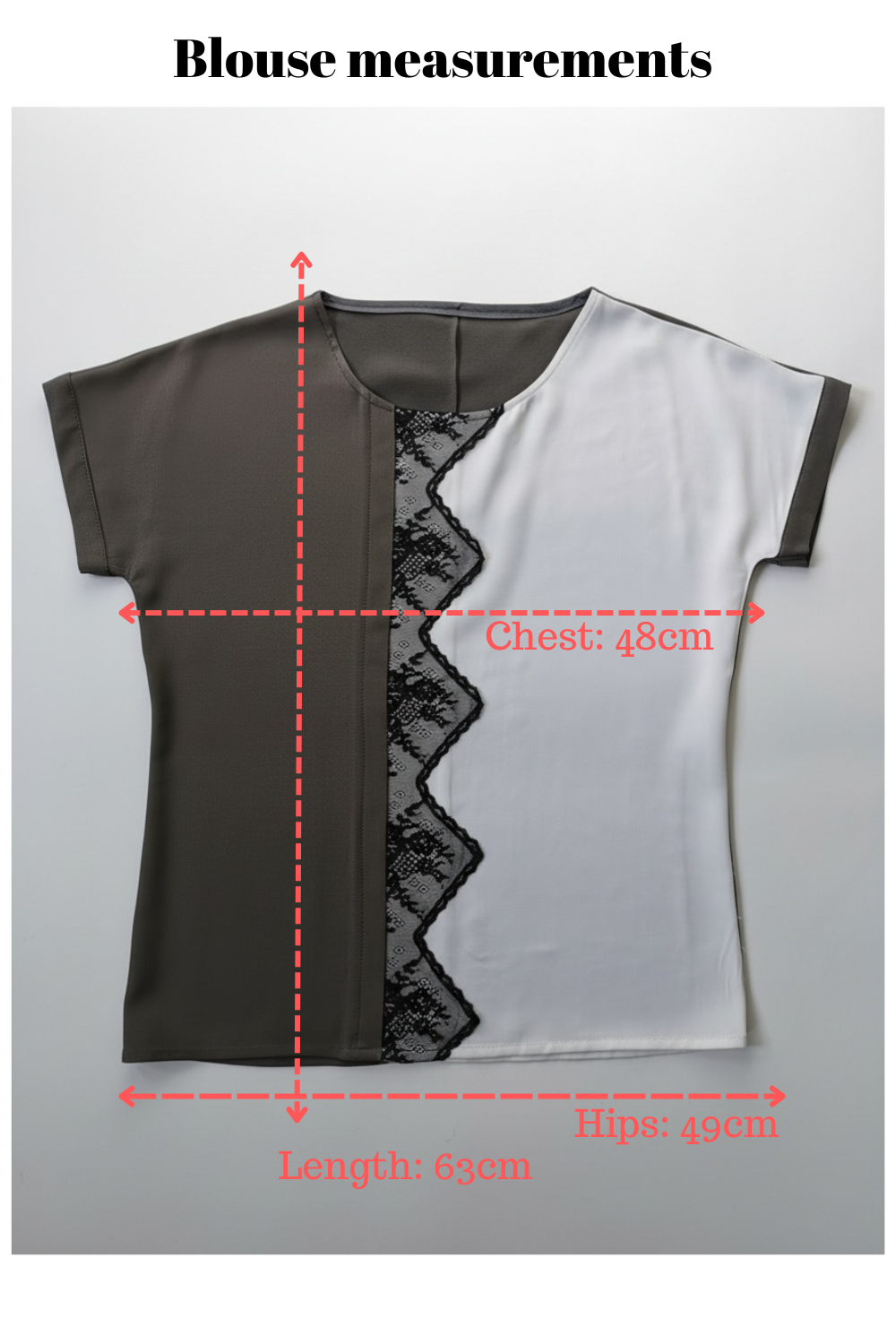flat lay blouse 